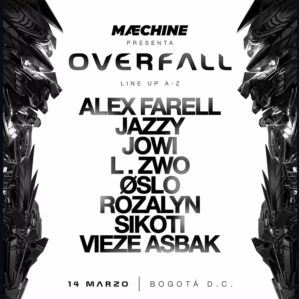 La cuota nacional imperdible en Overfall este 14 de marzo
